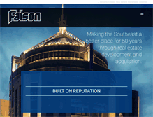 Tablet Screenshot of faison.com